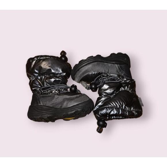 Kamik Winter Boots Size 5 Baby Toddler Silver Metallic - Picture 5 of 13